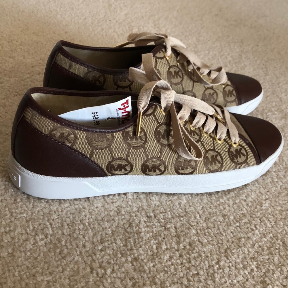 Brown Michael Kors sneakers